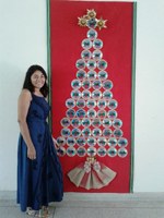 FAMED usa materiais recicláveis na decoração de Natal