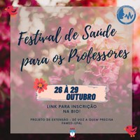 FESTIVAL DE SAÚDE PARA OS PROFESSORES