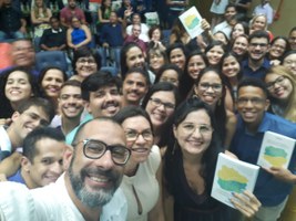 Fotos do Lançamento do livro “A Extensão Universitária e a Promoção da Saúde”