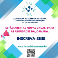 IX JORNADA ACADÊMICA do HUPAA