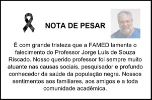 NOTA DE PESAR
