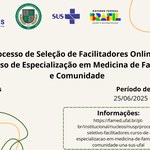Processo Seletivo Facilitadores Curso de Especialização em Medicina de Família e Comunidade - UNA-SUS/UFAL