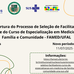 Processo Seletivo Facilitadores Curso de Especialização em Medicina de Família e Comunidade - UNA-SUS/UFAL