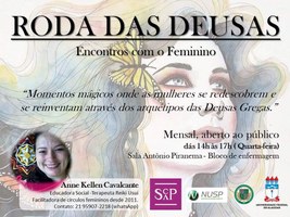 Roda das Deusas: encontro com o feminino