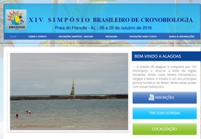 XIV Simpósio Brasileiro de Cronobiologia (será realizado na Praia do Francês-AL)