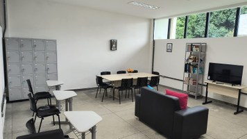 Sala coletiva de professores